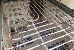 【大连老战友实业】伟业西街1-1-202地暖系统施工巡查